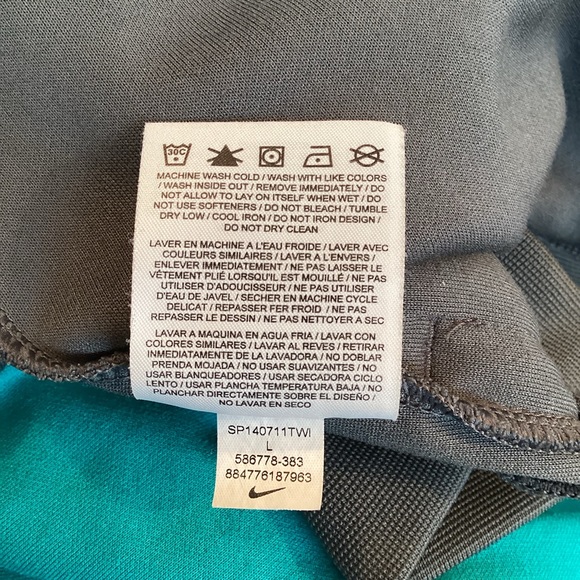 VTG Nike Full Zip Athletic Jacket Men’s Large - Picture 7 of 9